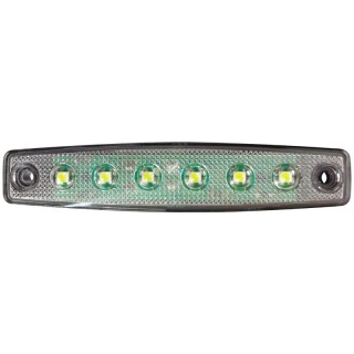 Pozička 99,5x14,5 biela LED 0308