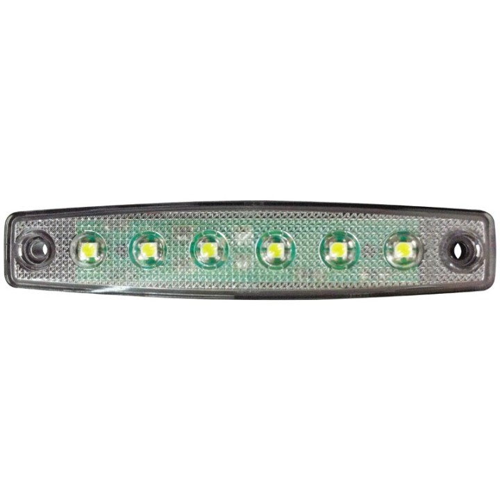 Pozička 99,5x14,5 biela LED 0308