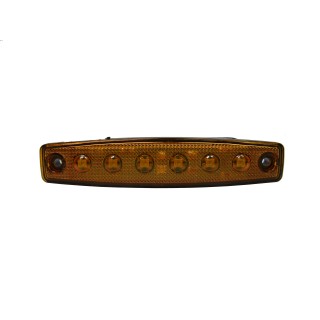 Pozička 99,5x14,5 oranžová LED 0308