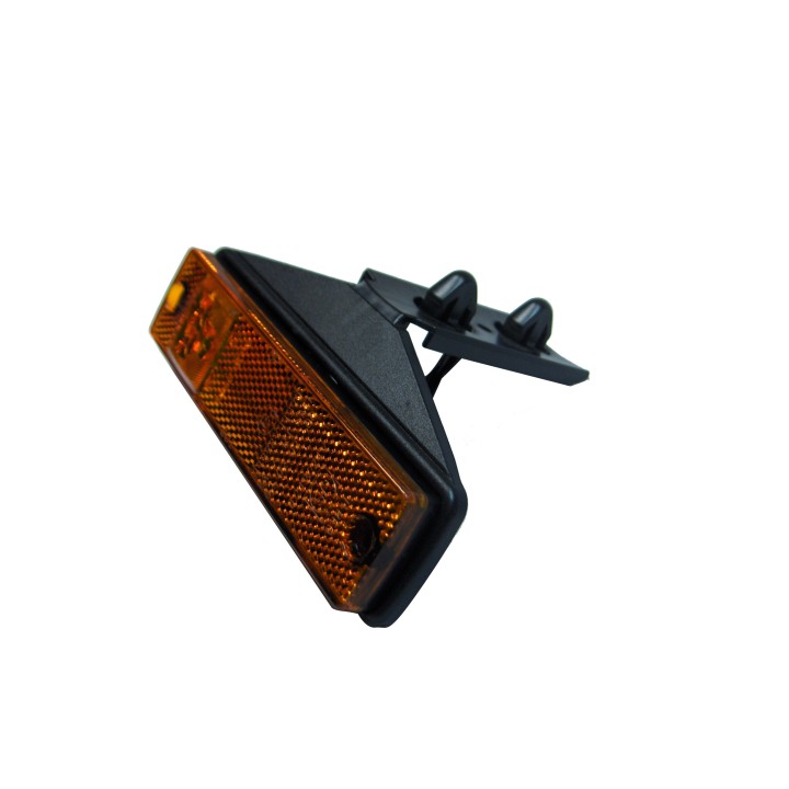 Pozička 137,5x32 oranžová LED s držiakom 1383